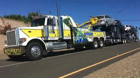 Bambauer Towing heavy wrecker serving Willows, CA