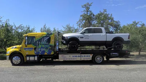 Bambauer Towing truck serving Corning, CA